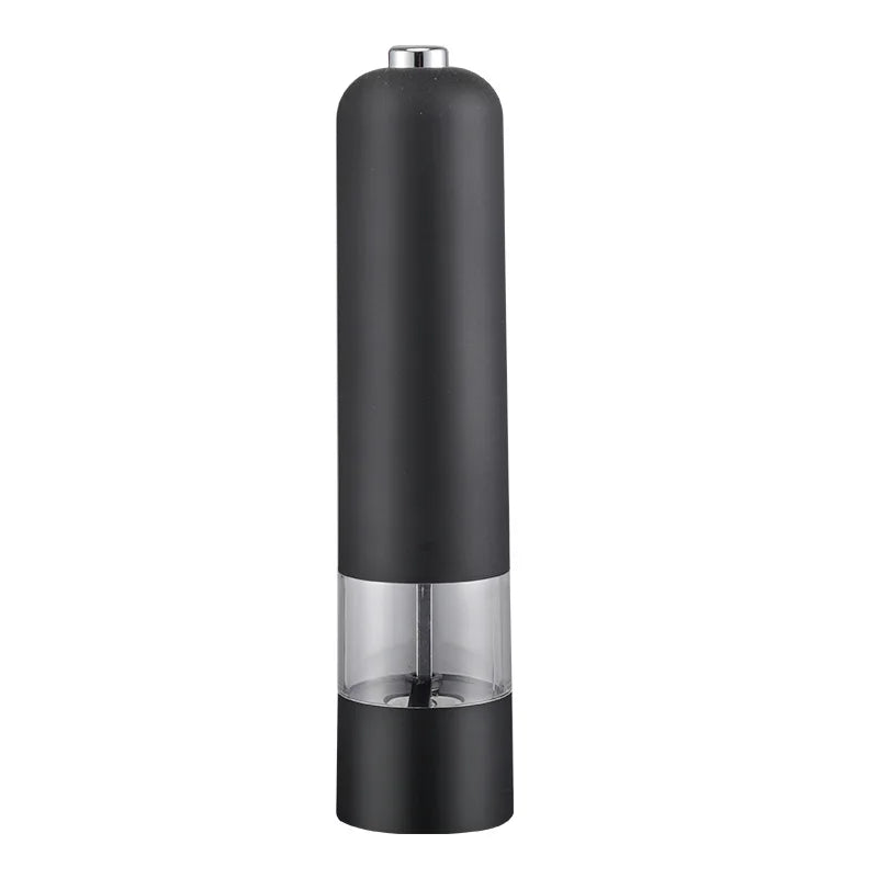 Electric Salt Pepper Grinder Set One Handed Operation Stainless Steel Spice Mill With Light Automatic Pepper Grinde for Kitchen