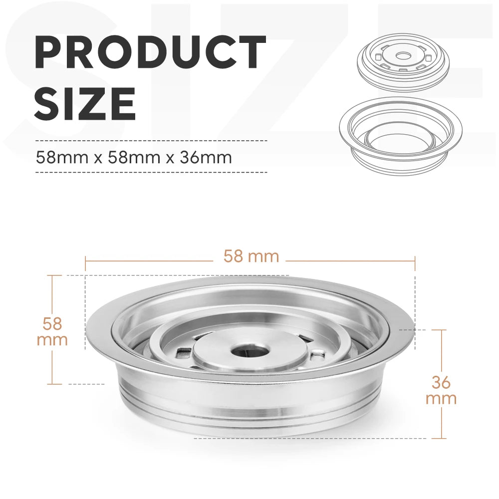 Original Capsules Converts to Vertuoline Vertuo Machine Coffee Capsule Adapter For Vertuo Next & Pop DeLonghi Espresso Maker